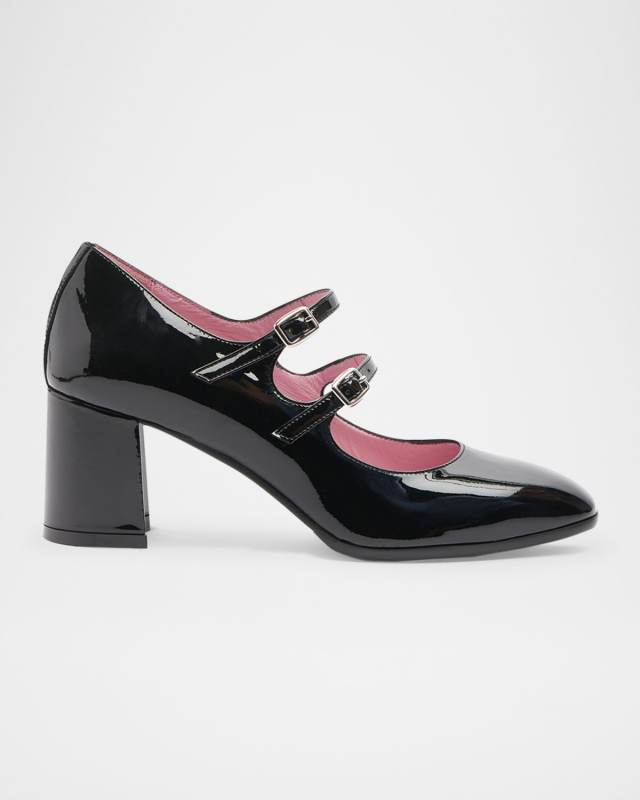 Alice Patent Leather Mary Jane Pumps